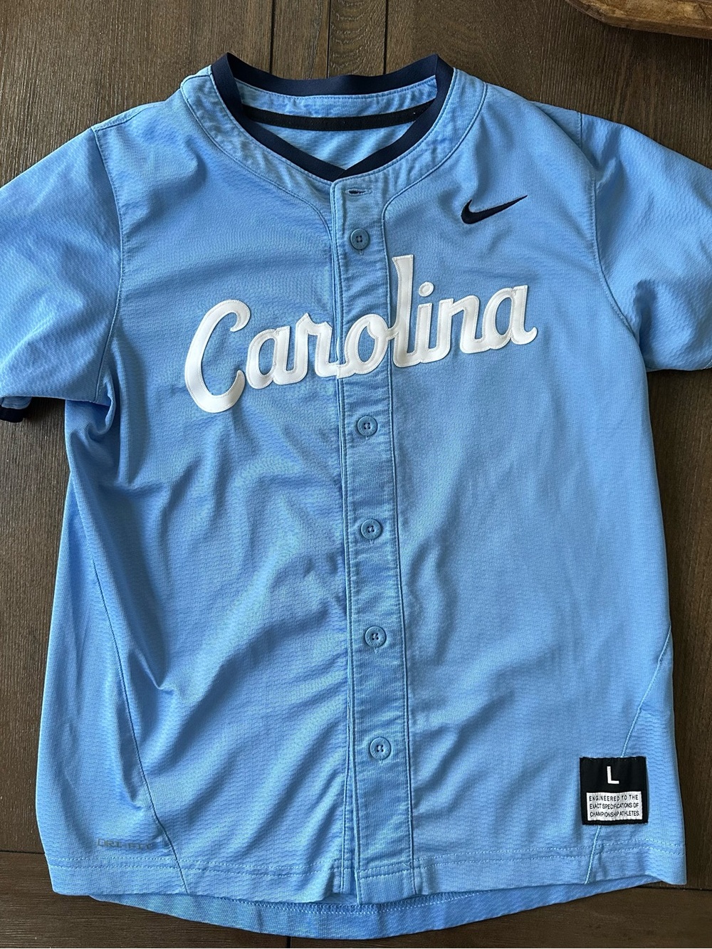 Nike Kids' Carolina UNC Baseball Jersey